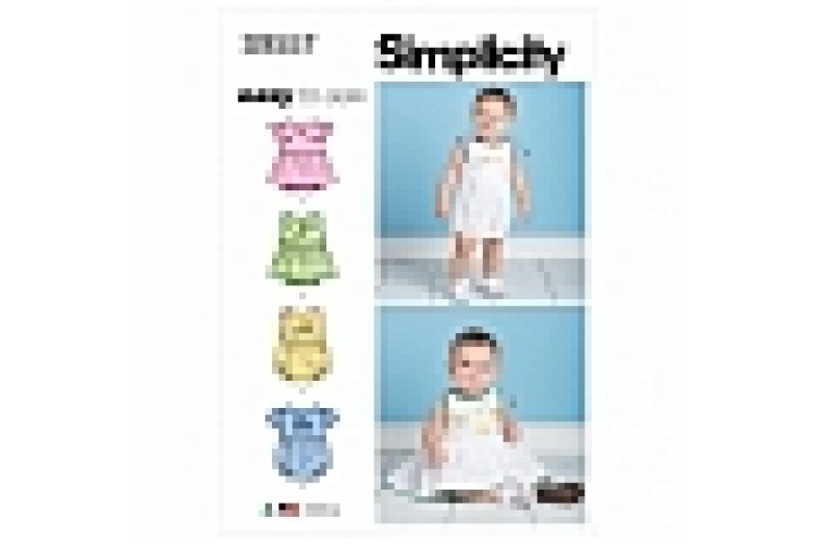 S9557 Simplicity Babies Romper