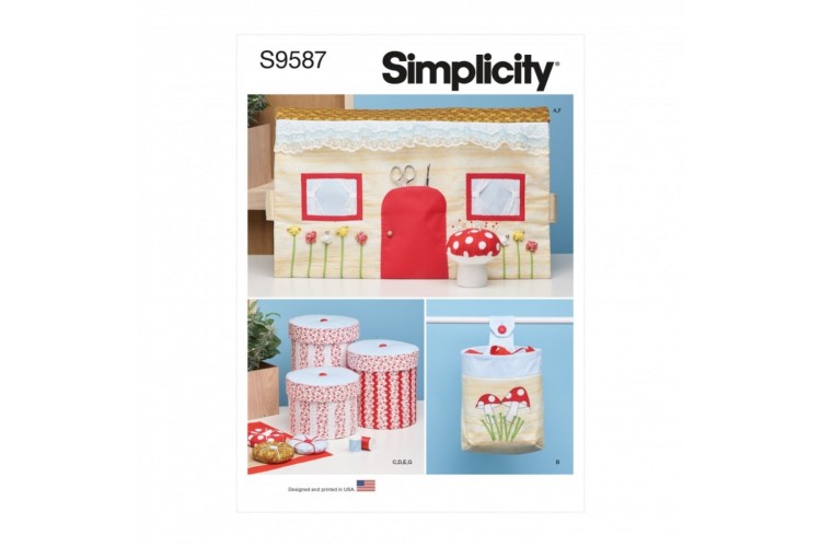 S9587 Simplicity Sewing Room Accessories