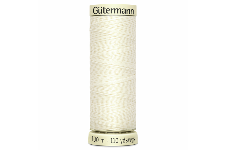 Sew-all Thread Gutermann, 100m Colour 001