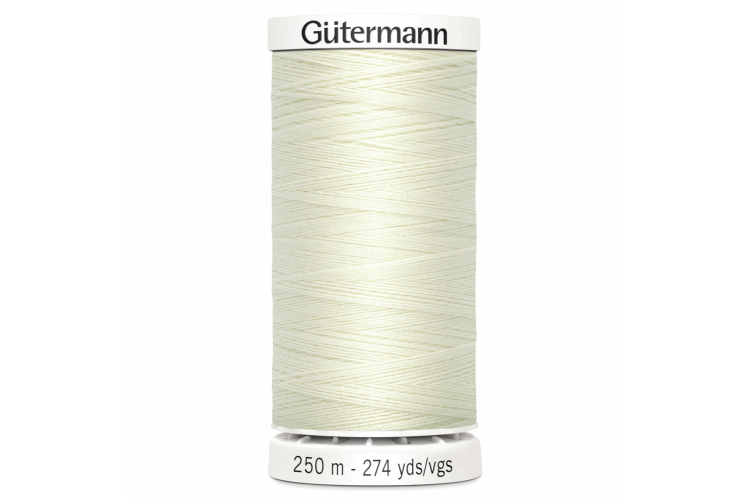 Sew-all Thread Gutermann, 250m Colour 001