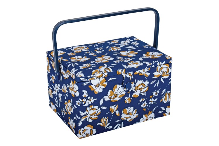 Sewing Box (L) - Autumn Floral
