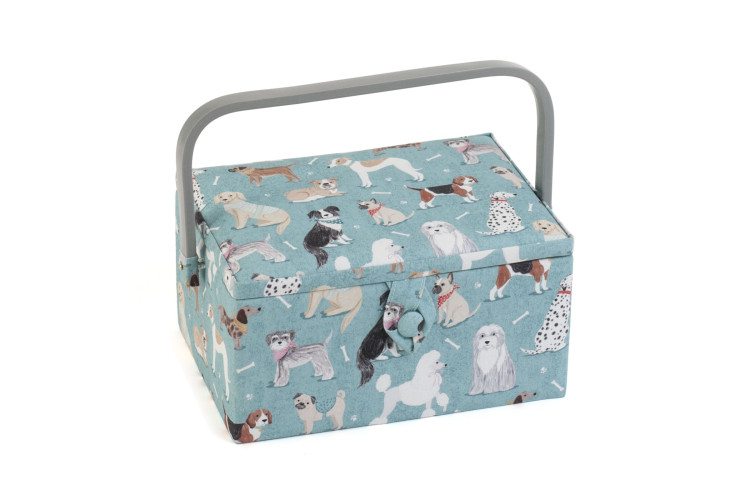 Sewing Box (M) - Dogs