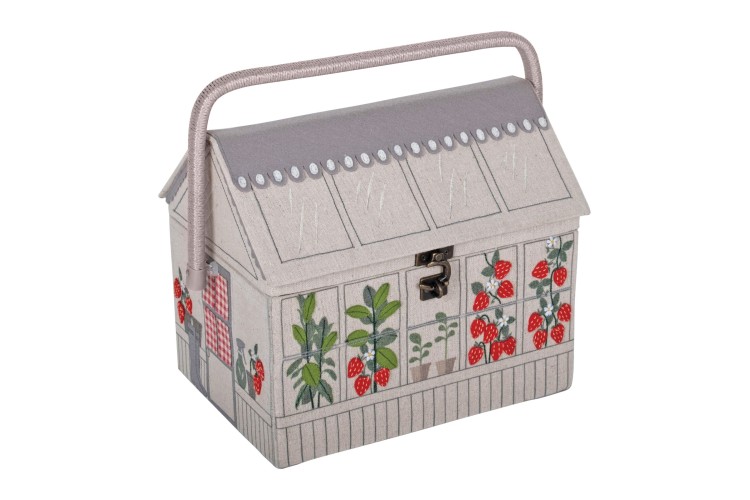 Sewing Box Extra Large Strawberry Greenhouse