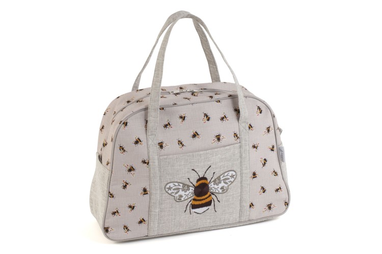 Sewing Machine Bag: Embroidered Bee