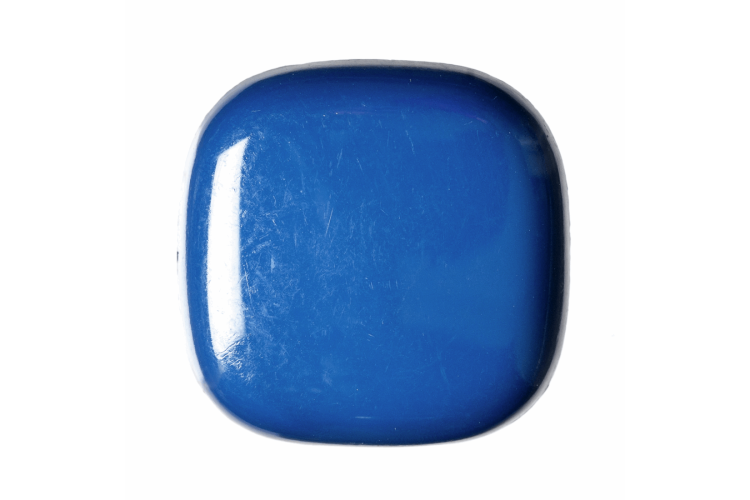 Shiny Square Resin Shank Button, 15mm Button