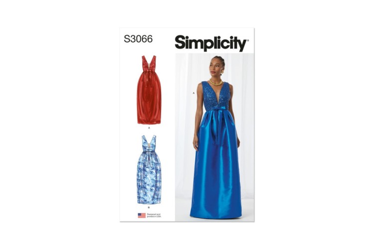 Simplicity S3066 Misses' Special Occasion Gowns