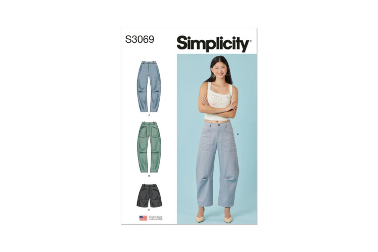Simplicity S3069 Misses' Pants and Shorts