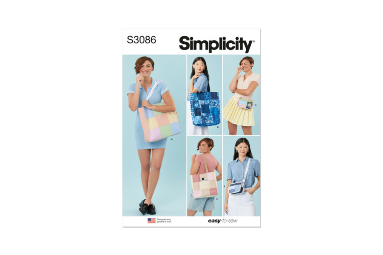 Simplicity S3086 Pattern Bags