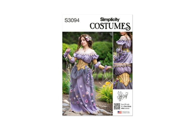 Simplicity S3094 Misses' Costume by Raine Emery