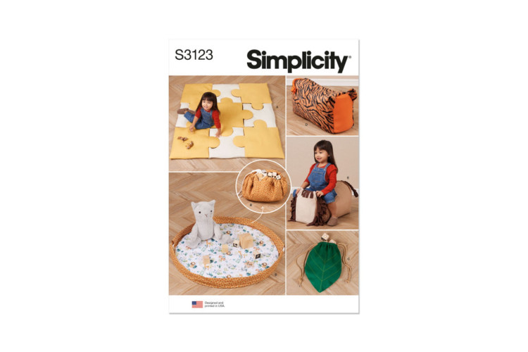Simplicity S3123 Pattern Playroom Accessories