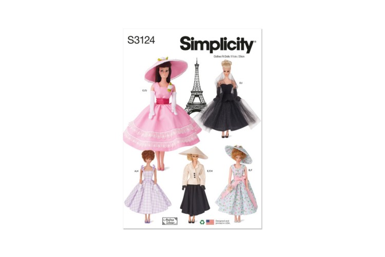 Simplicity S3124 11-1/2