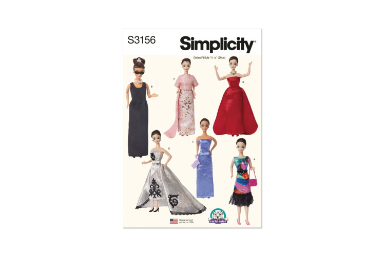 Simplicity S3156 11 1/2