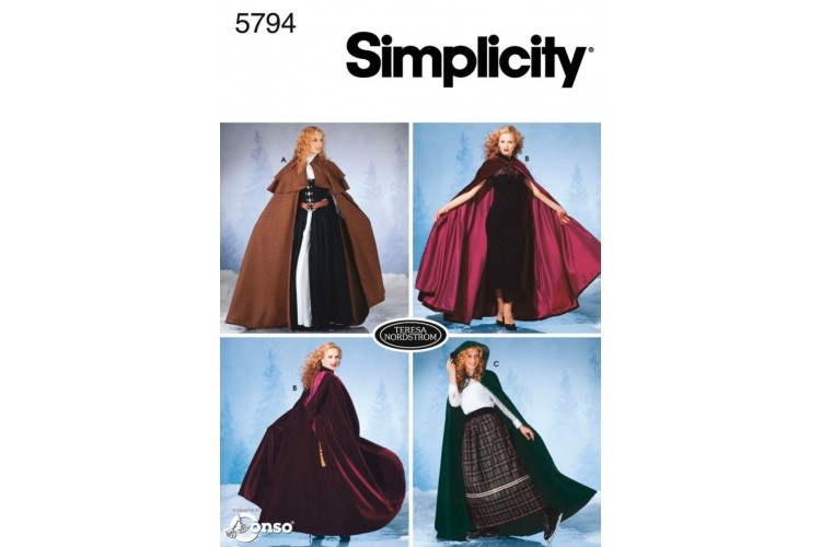 Simplicity S5794 Misses' Costumes