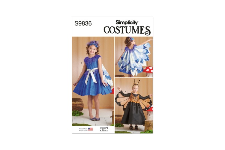 Simplicity S936 Children's and Girls' Costumes by Andrea Schewe Designs