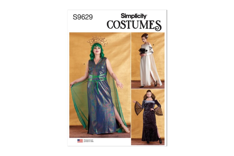Simplicity S9629 Misses' and Women's Costumes