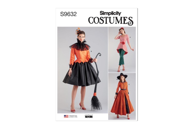 Simplicity S9632 Misses' Costumes by Theresa Laquey