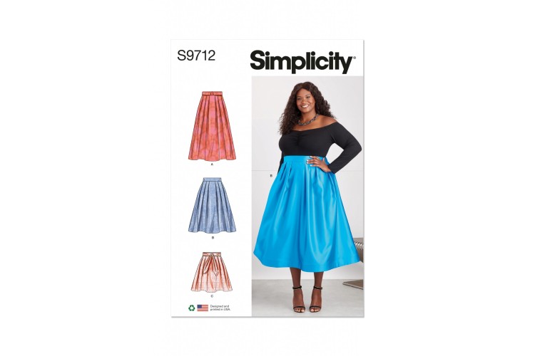 Simplicity S9712 Women's Skirts