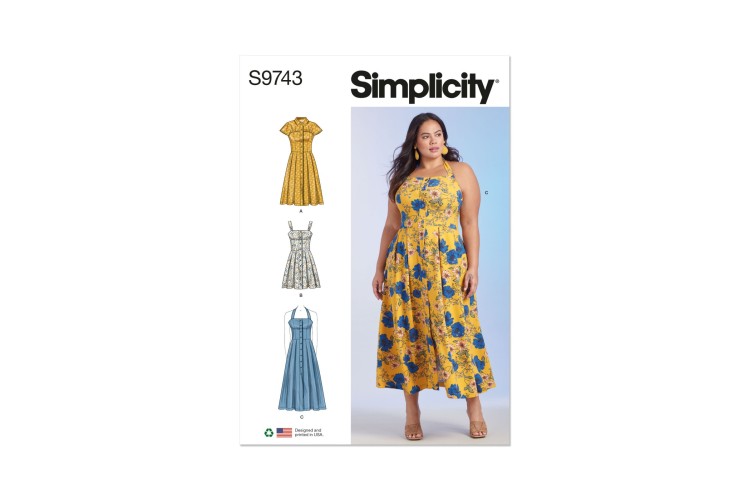 Simplicity S9743 Women's Dresses