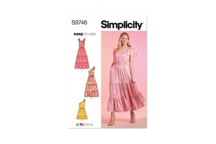 Simplicity S9746 Misses' Dresses