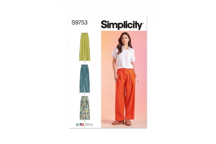 Simplicity S9753 Misses' Pants