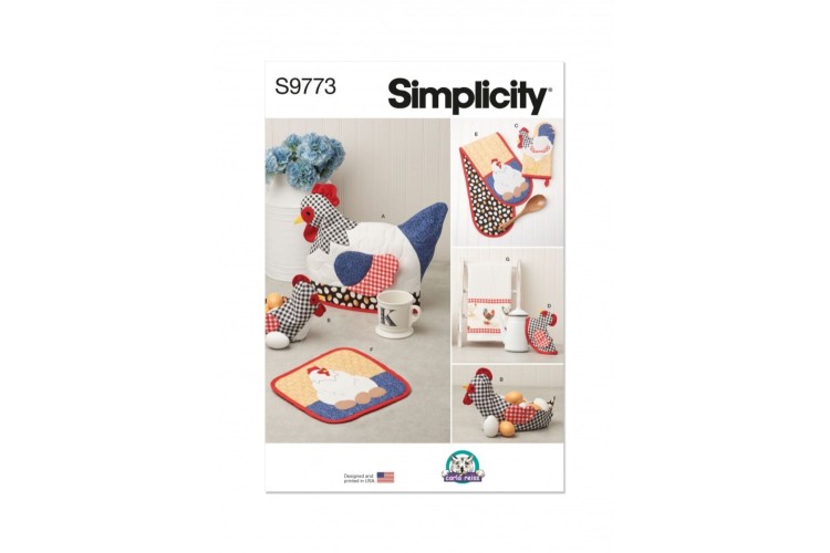 Simplicity S9773 Kitchen Accessories by Carla Reiss Design