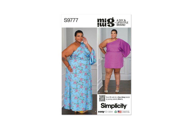 Simplicity S9777 Women's Caftan In Two Lengths by Mimi G Style