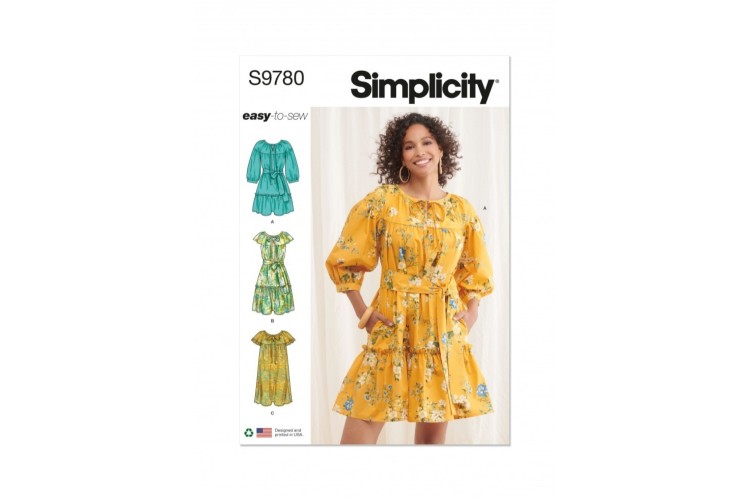 Simplicity S9780 Misses' Dresses