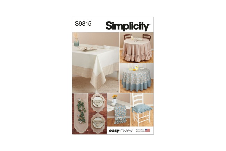 Simplicity S9815 Tabletop Decor