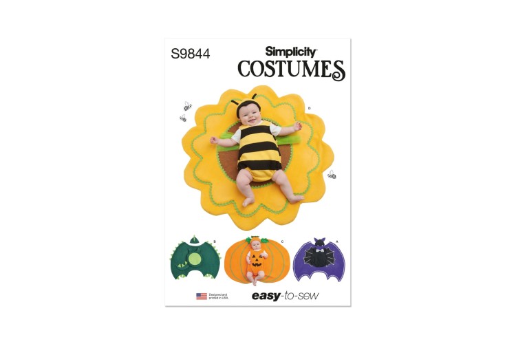 Simplicity S9844 Babies' Costumes