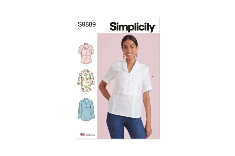 Simplicity S9889 Misses’ Tops