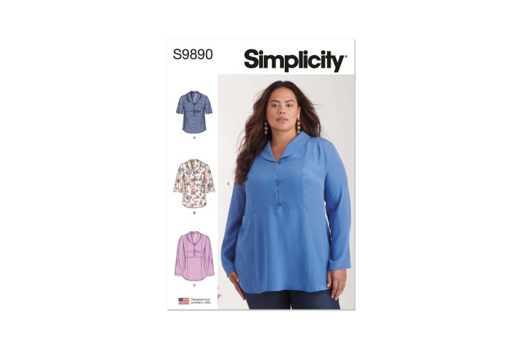 Simplicity S9890 Women’s Tops