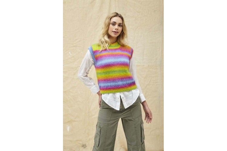Slipover & Waistcoat Knitted with Riot Chunky - 6208