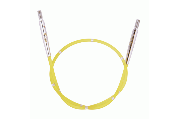 Interchangeable Smart Cable Colour Coded Yellow, 40cm