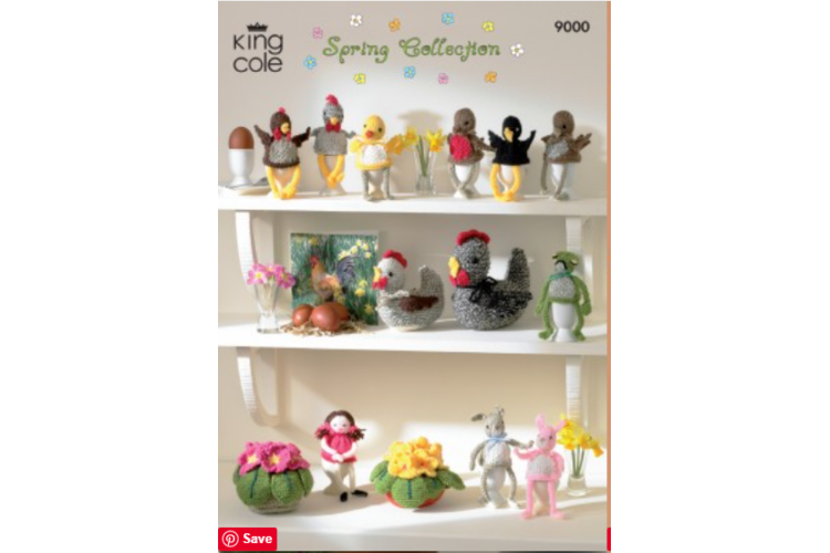 Spring Collection Knitted with Dollymix DK - 9000