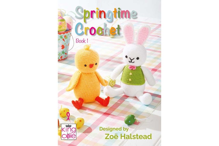 Springtime Crochet Book by Zoe Halstead