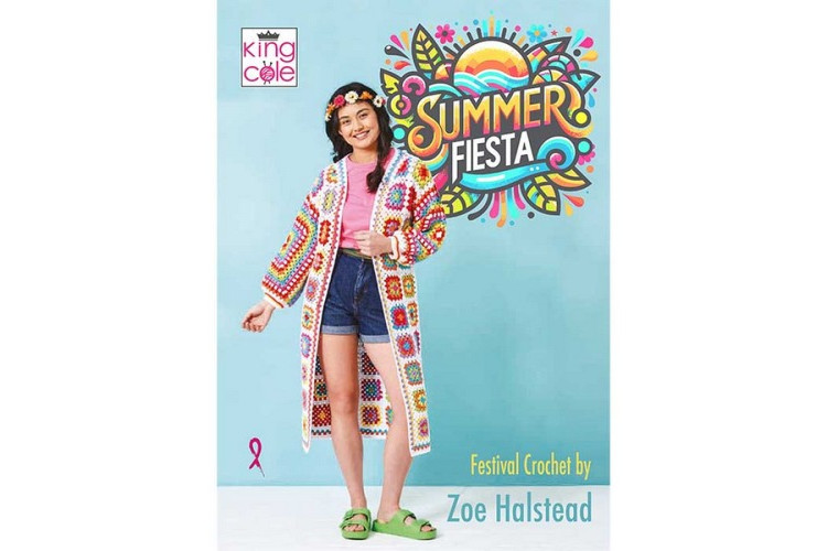 Summer Fiesta, Festival DK Crochet Book 1 by Zoe Halstead