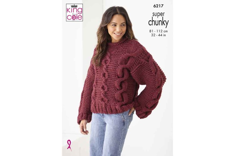 Super Chunky Sweater and Cardigan 6217