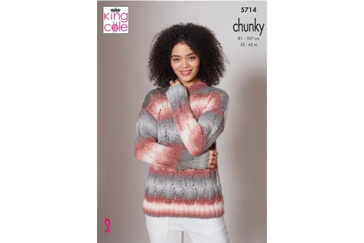 Sweater & Accessories Knitted in Riot Chunky - 5714
