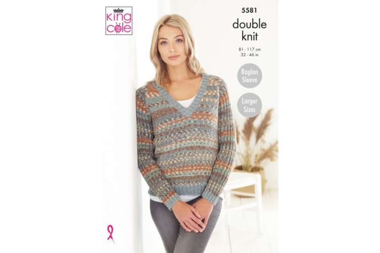 Sweater & Cardigan: Knitted in Drifter DK - 5581