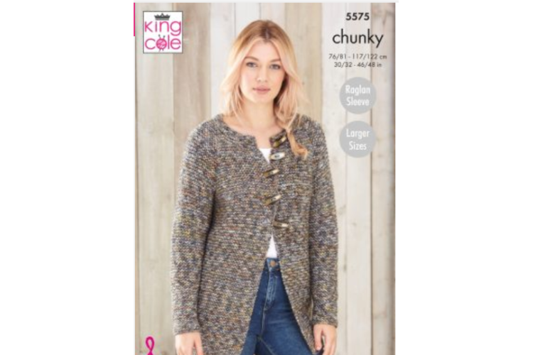Sweater & Cardigan: Knitted Shadow Chunky -5575