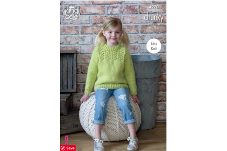 Sweater & Cardigan Knitted in Comfort Chunky - 4970