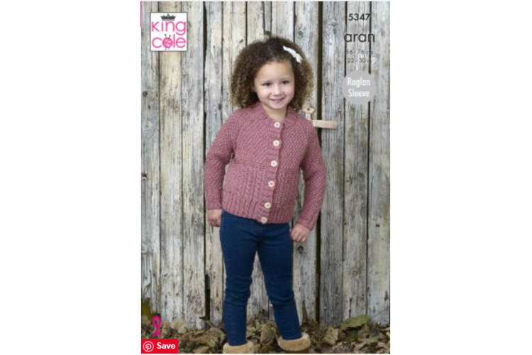 Sweater & Cardigan Knitted in Fashion Aran - 5347