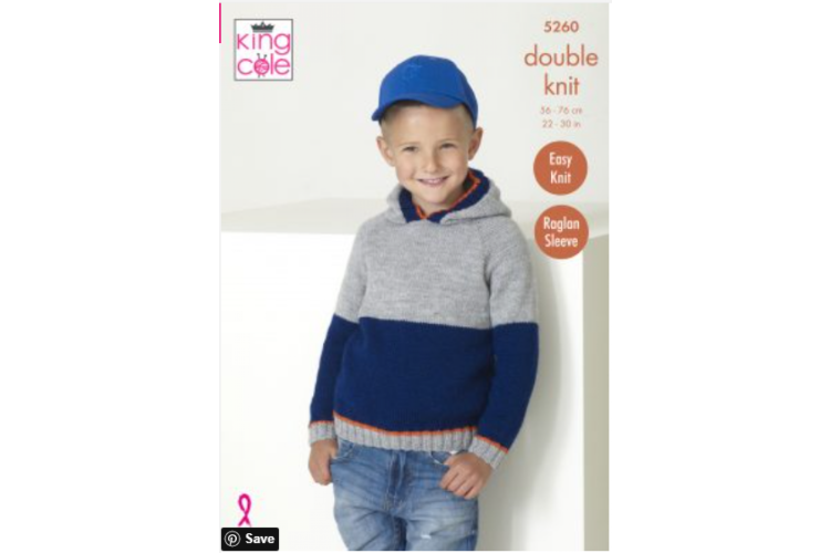 Sweater & Hoodie Knitted in Big Value DK 50g - 5260