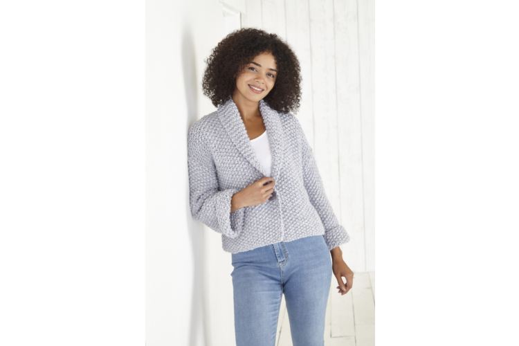 Sweater & Jacket Knitted in Timeless Classic Super Chunky - 5829