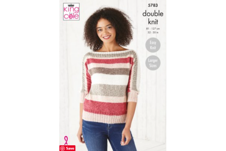 Sweater & Top: Knitted in Harvest DK - 5783