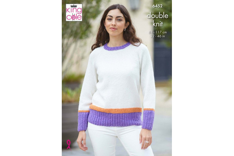Sweater & Top Knitted in Eternity DK - 6452