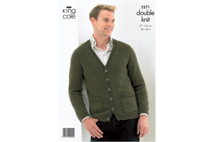Sweater and Cardigan Knitted in Merino DK - 3271