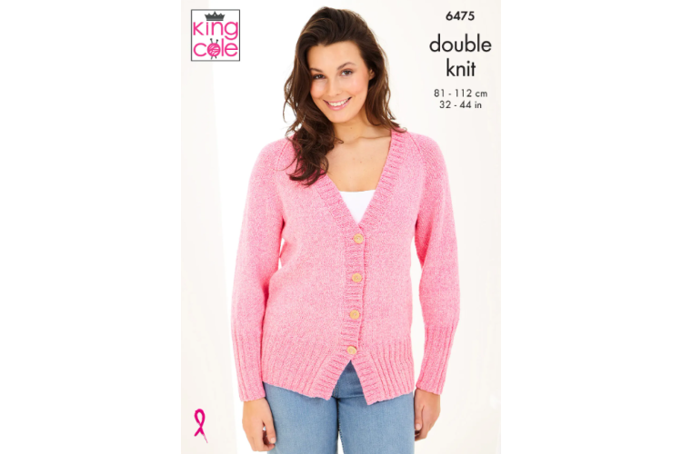Sweater and Cardigan knitted in Simply Denim DK - 6475