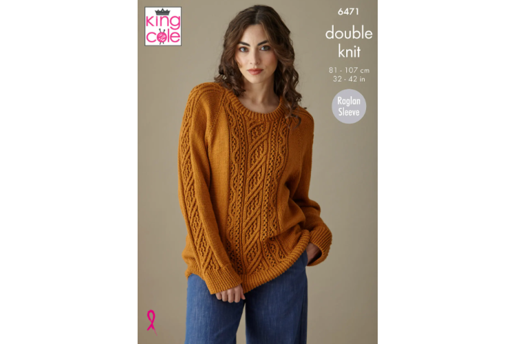  Sweater and Top knitted in Cottonsoft DK -  6471
