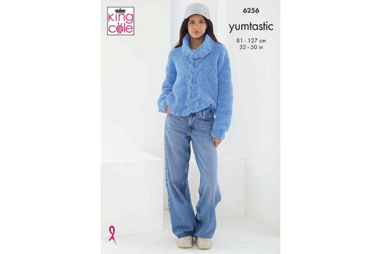 Sweaters Knitted in King Cole Yumtastic 6256